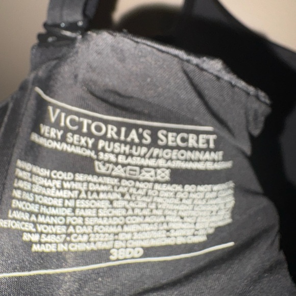 Victoria Secret Very Sexy Push Up Black size 38DD - Picture 6 of 6